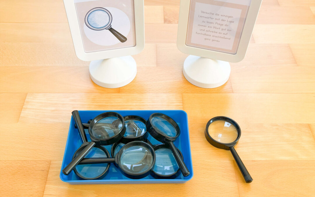 Lernwörterstation: Lupenwörter