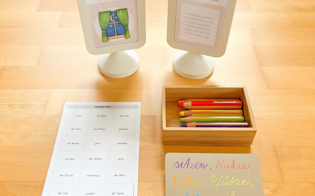 Lernwörterstation: Fensterwörter