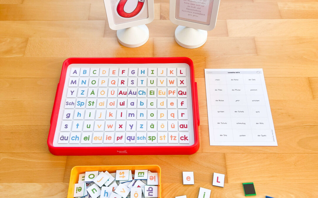 Lernwörterstation: Magnetwörter