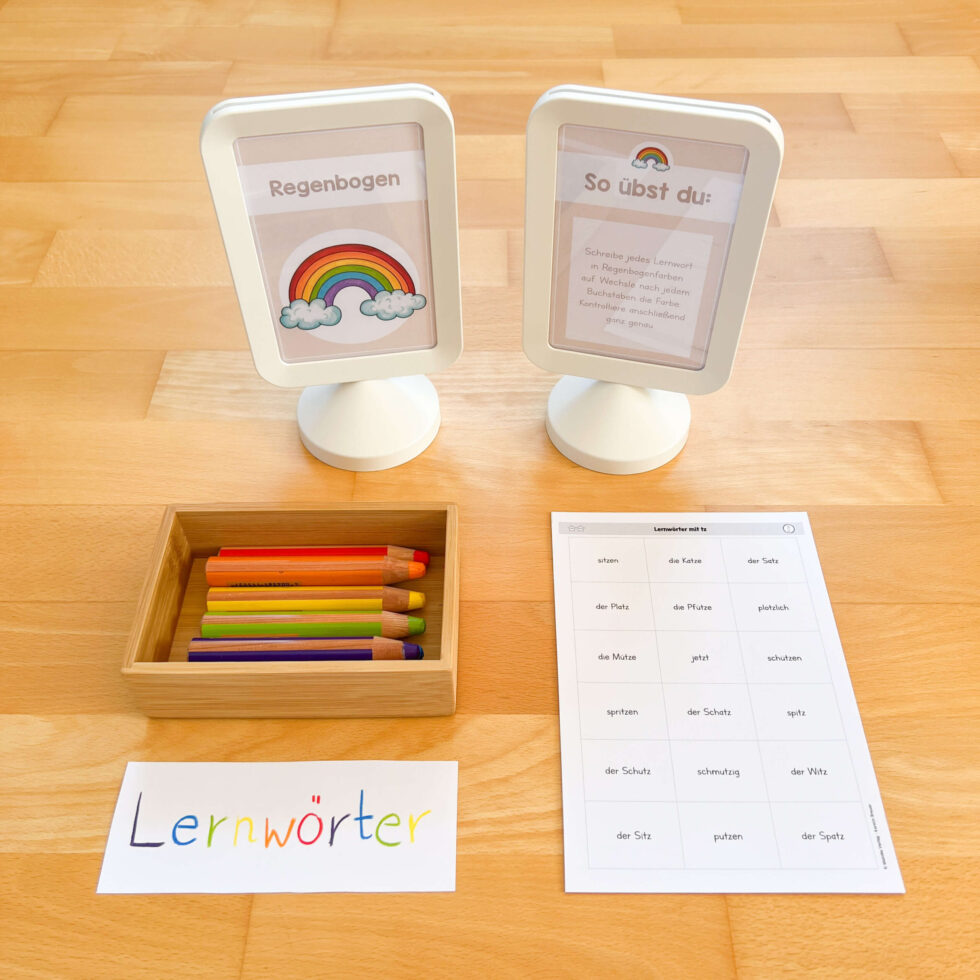 Lernwörter | Materialwiese