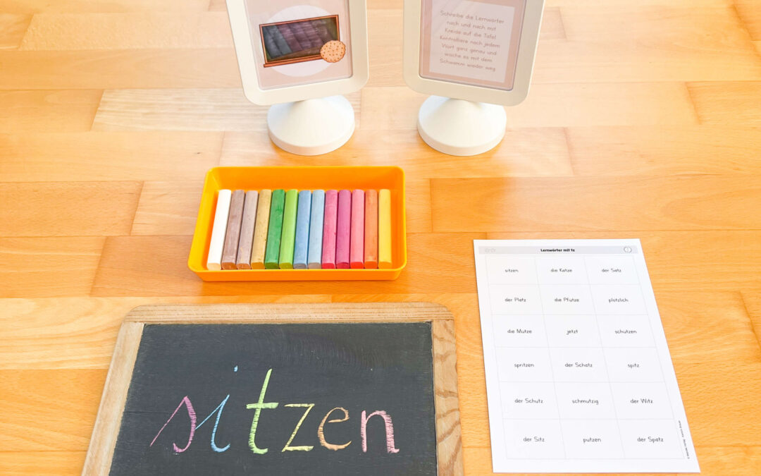 Lernwörterstation: Tafelwörter