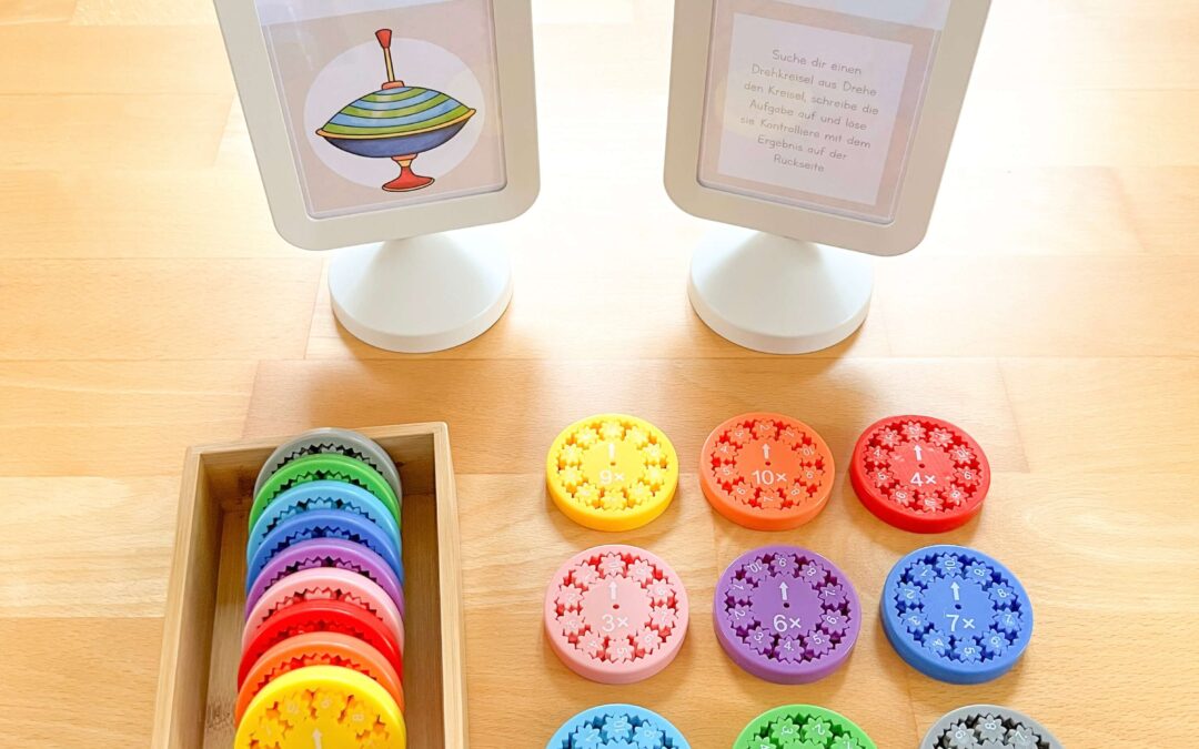 Einmaleins-Station: Drehkreisel