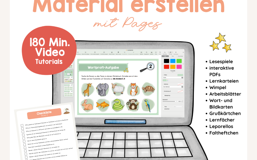 Online-Kurs: Material erstellen