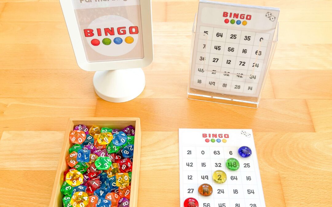 Einmaleins-Station: Partnerbingo