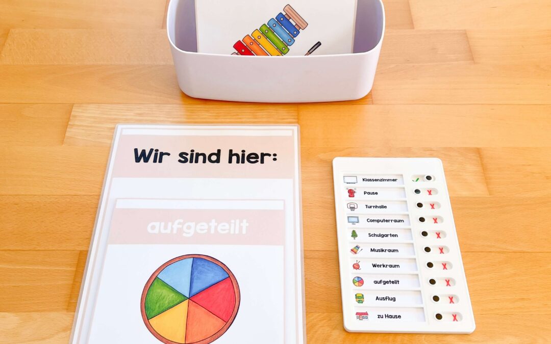 Infotafel für die Klassenzimmertür