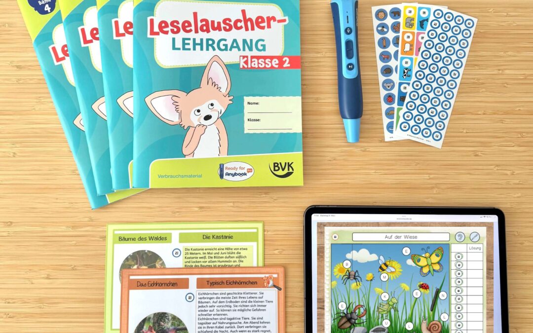 Material vertonen in der Grundschule